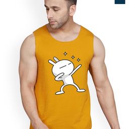 SLOWLORIS Pack Of 2 Printed Bio-Wash Sports Gym Innerwear Vests-picture-41