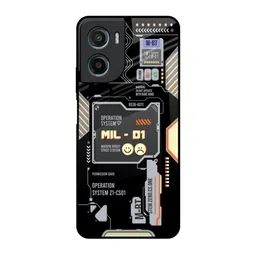 QRIOH Conversational Printed Motorola G05 Back Case Mobile Accessories-image-64