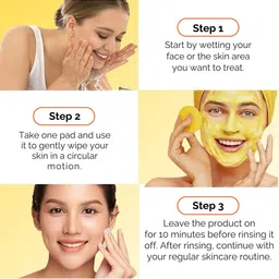 Yapidra Set Of 3 Kojic Acid & Turmeric Cleansing Pads image 5