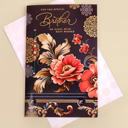 Archies Set Of 2 Thread Rakhis Greeting Card With Envelope image 3