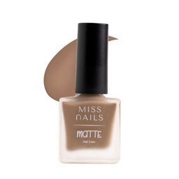 MISS NAILS Matte Collection Nail Polish - 8ml - Choco Loco-29
