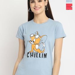 Dreambe Women Typography Printed T-shirt-picture-39