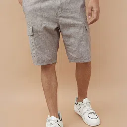Fame Forever by Lifestyle Men Regular Fit Cargo Shorts-image-5