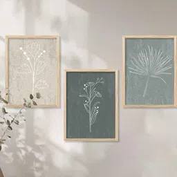 Floral Wall Art With Frame Home Decor Wall Painting For Living Room Office Bedroom-image-50