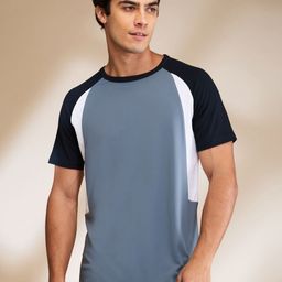 Being Human Men Colourblocked Round Neck Cotton T-shirt-picture-38