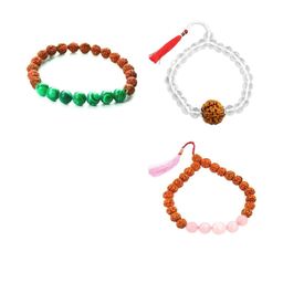 Divine souvenirs Unisex Set Of 3 Artificial Beaded Bracelets-picture-8