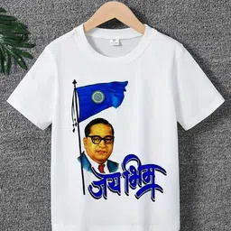 Printcomet Kids Printed Applique T-shirt-image-92