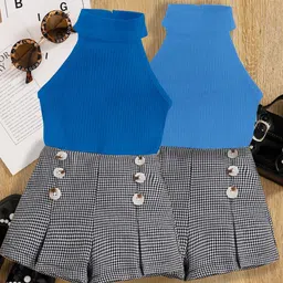 DEL LUNA Girls Top with Skirt-50