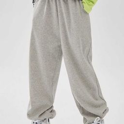 LULU & SKY Unisex Kids Tapered Fit High-Rise Trousers-image-71