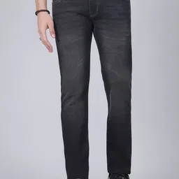 Cantabil Men Original Regular Fit Mid-Rise Light Fade Jeans-image-52