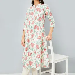 Max Women Floral Printed Cotton Kurta with Palazzos-picture-38