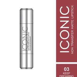 TEEN TEEN COSMETICS Iconic Non Transfer Matte Lipstick- 3.8 g- Keep Dreaming 03-11