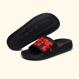 yoho Men Printed Rubber Sliders image 4