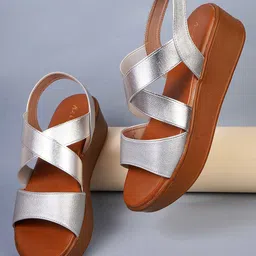 Mast & Harbour Colourblocked Block Sandals-28