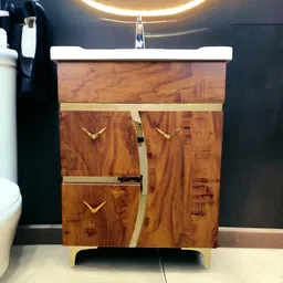 bobbyexport D Gold Premium 24" freestanding Wash Basin Vanity Cabinet For Bathroom BEGD01 Table Top Basin-picture-20