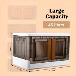 Aura Black Set of 1 Regular Multi-Utility Organisers image 2