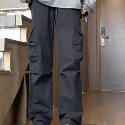 KPOP Men Relaxed Trousers-picture-32