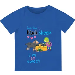 Purple Turtle Regular Fit Cotton Tshirt-image-66