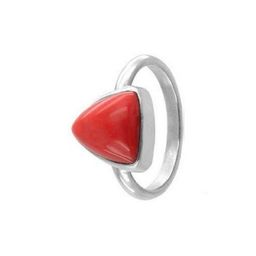 GenZcomplex Silver-Plated Brass Finger Ring-image-98