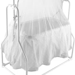 Premium Quality Cozy Baby Cradle with Swing | Mosquito Net | Baby Palna-25