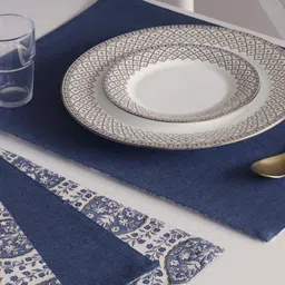 the yard house Morning Dew Placemats - Rectangular, Set of 4 image 3