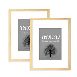 Art Street Beige 2 to 4 Pieces Wood Wall Photo Frames-image-60