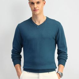 Arrow Men V-Neck Pullover-image-14