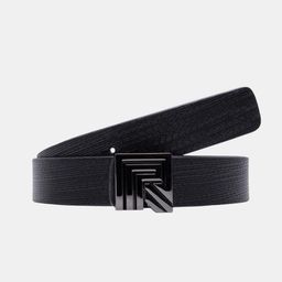 RARE RABBIT Men Textured Geous Black Leather Belt-picture-41