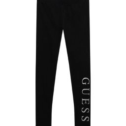 GUESS kids Girls Printed Ankle Length Cotton Leggings-image-12
