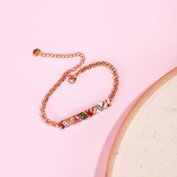 DressBerry Women Stone Studded Charm Bracelet-21