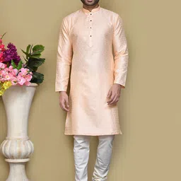 RANAK Men Regular Kurta with Pyjamas-image-34