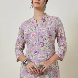 Soch Mandarin Collar Printed Tunic-picture-5