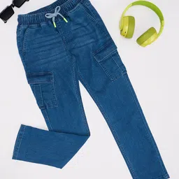 Pantaloons Junior Boys Regular Fit Mid-Rise Jeans-image-43