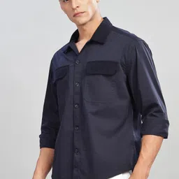HERE&NOW Men Opaque Casual Shirt-picture-16