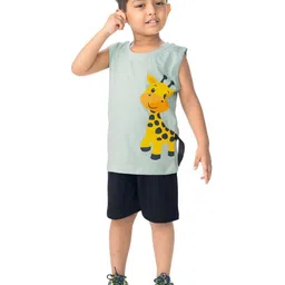 NEW GEN Boys Printed T-shirt with Shorts-image-74