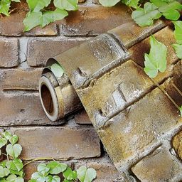 AmazingKarts Brown & Green Printed Waterproof Self-Adhesive Wall Sticker-image-58