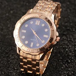 French Accent Men Embellished Dial & Stainless Steel Bracelet Style Straps Analogue Watch SS25_FAWC1024-image-74
