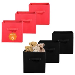 Kuber Industries Black Set of 6 Regular Multi-Utility Organisers image 4