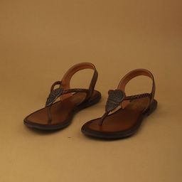Ozuri Women Open Toe Flats-29