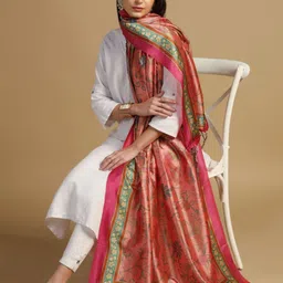 Kaizen TEXO FAB Ethnic Motifs Printed Dupatta image 5