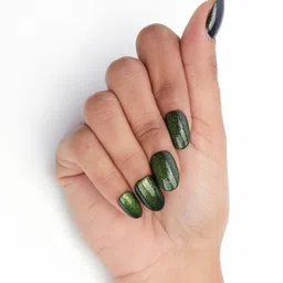 FEELHIGH Set Of 24 Press On Cat Eye Reusable Nails - E-11-5