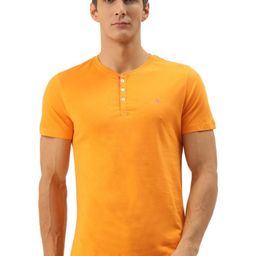AMSWAN Men Henley Neck Pockets T-shirt-image-87
