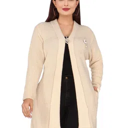 WOOL 4U Textured Tie-Up Shrug-picture-19