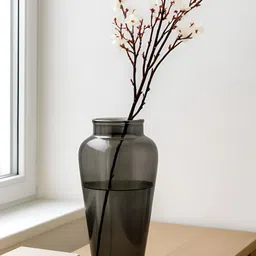 Homesake Black Pot Shaped Flower Plants Glass Vase Pot-picture-9