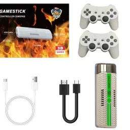Playtastic M66 Retro Game Stick - Wireless HD Plug & Play, 52 Emulators, 30,000+ Games 64 GB with with Games Like Mario ,GTA , God Of War, Tekken, SmackDown-picture-13