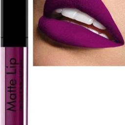 High Defination Smudge proof Waterproof Long lasting Liquid matte Lipstick Non Transfer Common Colour For Daily Use Beauty Purple colour-2