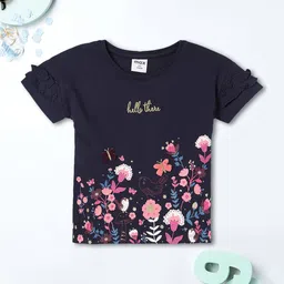 max Floral Print Cotton Top-image-59