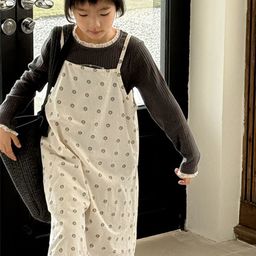 LULU & SKY Polka Dot Pinafore Dress-picture-33