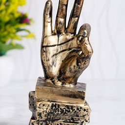 Webelkart BlackVictory Sign Hand Gesture Showpieces-image-53