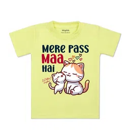 Arvesa Kids Kids Typography Printed Cotton T-shirt-picture-20